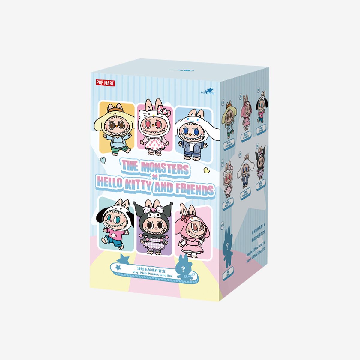 The Monsters X Sanrio Characters Blind Box| Fluffy Town