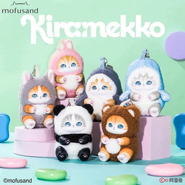 Mofusand Kiramekko Fluffy Kittens Series Plush Blind Box